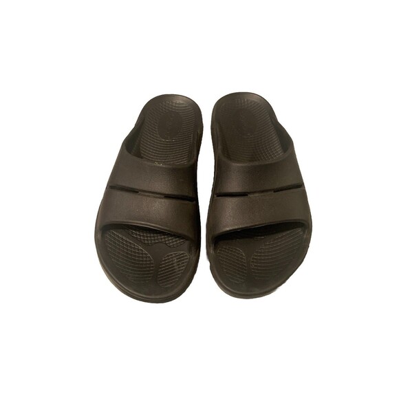Oofos OOahh Recovery Slides Men’s 5/Women's 7 EU 38 Black Light Weight Unisex - Picture 6 of 6